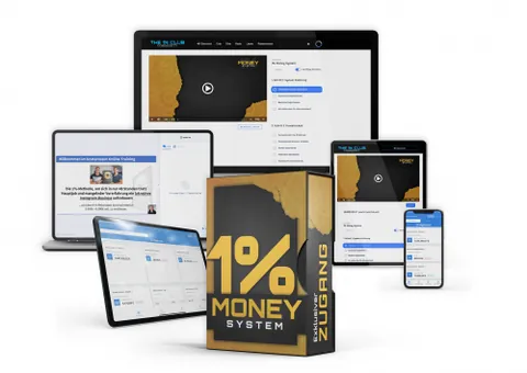 Produktbild 1% Money System (Webinar-Verkaufssystem)