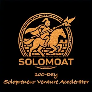 Verkaufsseitenbild des 100-Day Solopreneur Venture Accelerator