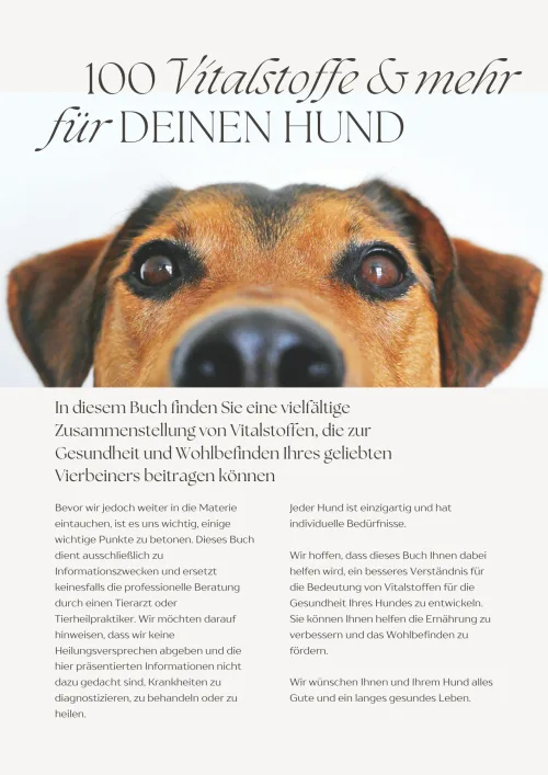 Produktbild 100 Vitalstoffe für deinen Hund