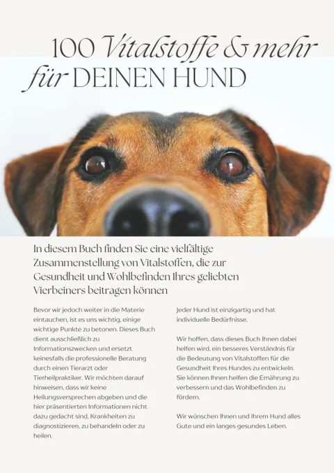 Produktbild 100 Vitalstoffe für deinen Hund