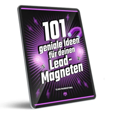 Produktbild 101 geniale Ideen für deinen Leadmagneten (E-Book, Ilias Online Marketing)