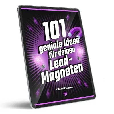 Produktbild 101 geniale Ideen für deinen Leadmagneten (E-Book, Ilias Online Marketing)
