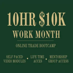 Produktbild des 10hr $10k Work Month Bootcamp