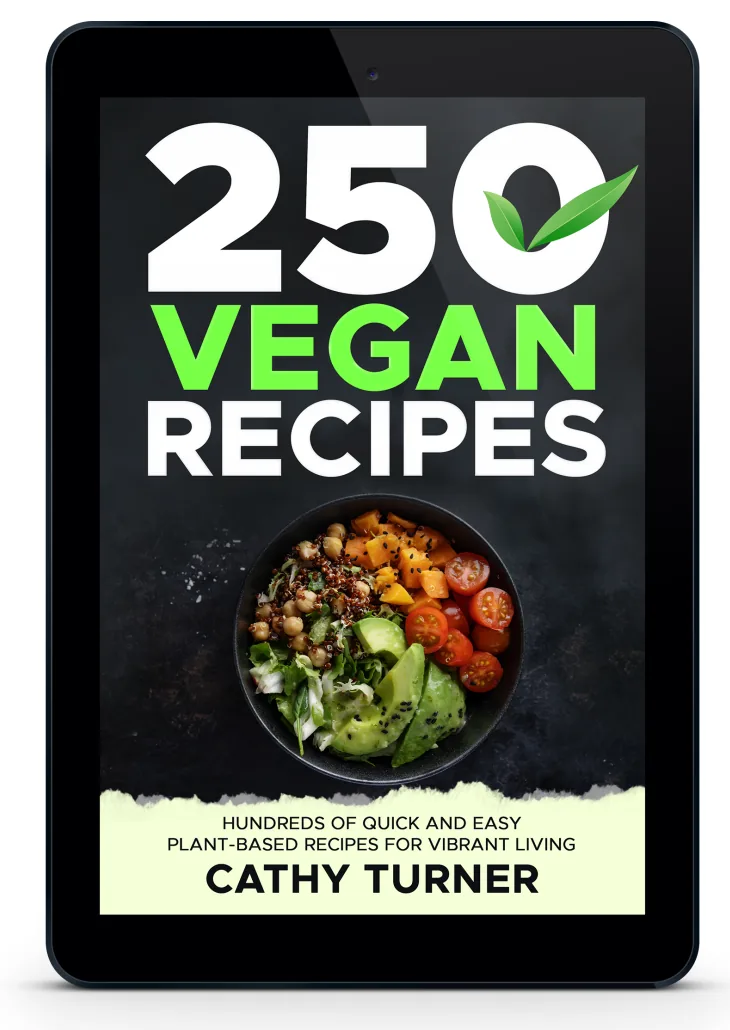 Cover des Kochbuchs 250 Vegan Recipes