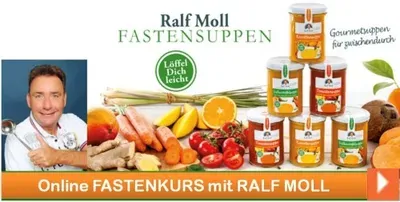 Produktbild 3-Tage-Blitz-Fastenkurs PREMIUM mit Ralf Moll (Suppenfasten)