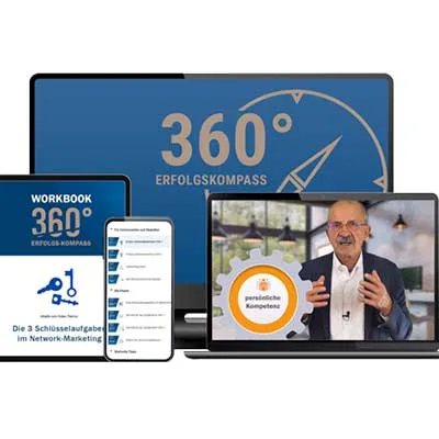 Produktbild Onlinekurs 360° Erfolgskompass (Prof. Dr. Michael Zacharias)