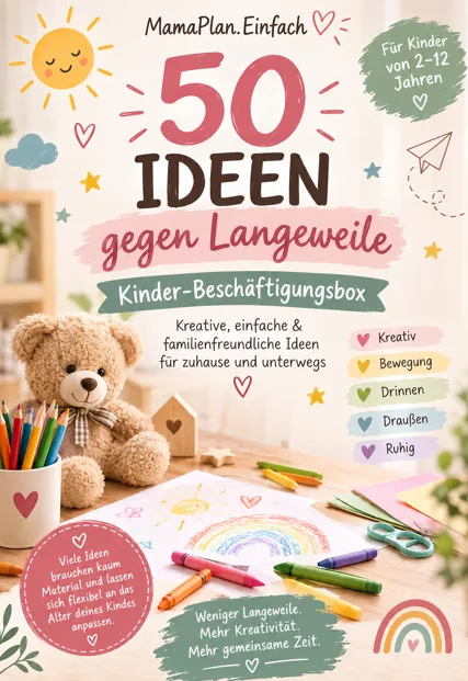 Produktbild Kinder-Beschäftigungsbox 50 Ideen gegen Langeweile