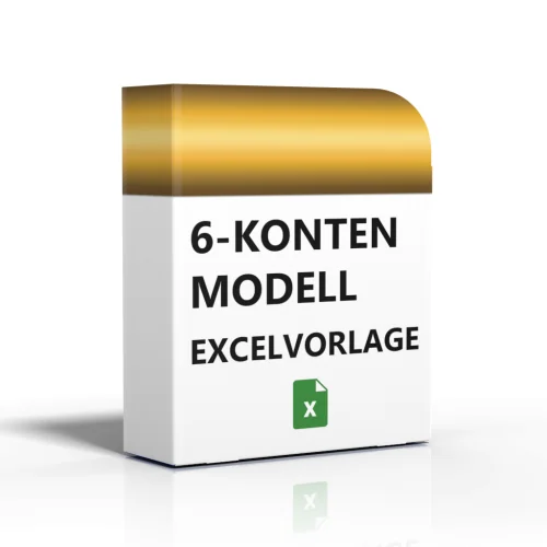 Produktbild 6-Konten-Modell als Excel-Vorlage