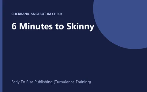 Produktbild 6 Minutes to Skinny
