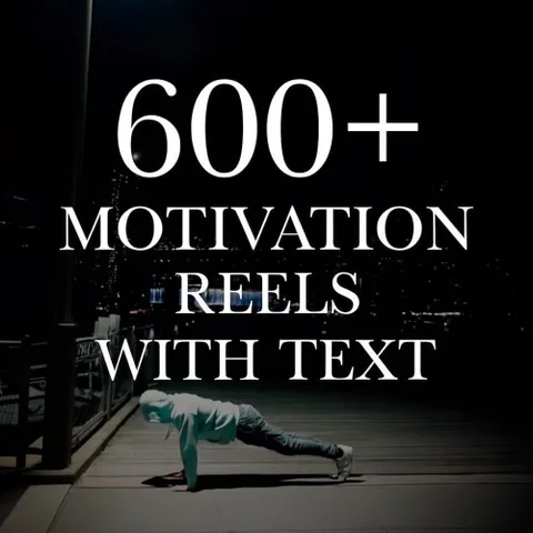 Produktbild 600+ Motivations-Reels mit Text