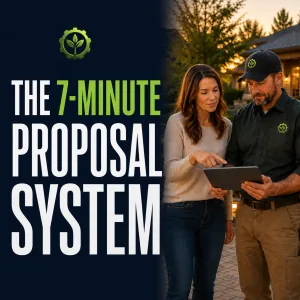 Produktbild The 7-Minute Proposal System für Landschaftsbauer