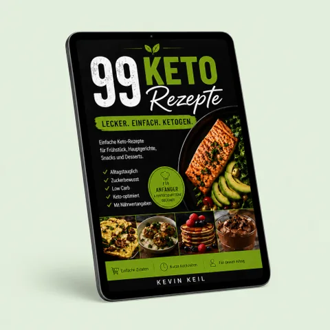 Digitales Kochbuch 99 Keto-Rezepte von Gesund Leben