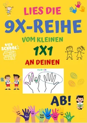 Produktbild E-Book: Die 9er-Reihe vom kleinen 1x1 an den Händen ablesen