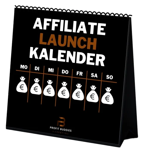 Produktbild Affiliate Launch Kalender