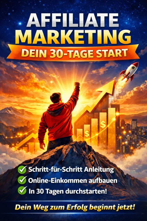 Produktbild E-Book: Affiliate Marketing, dein 30-Tage-Start