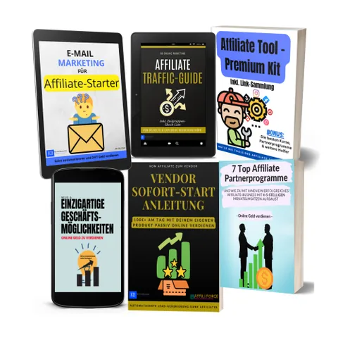 Produktbild Affiliate Marketing: Das Mega Bundle (Kevin Brauner)