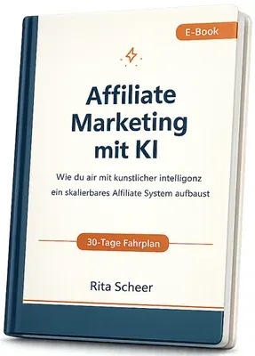 Produktbild Affiliate Marketing mit KI (Rita Scheer)