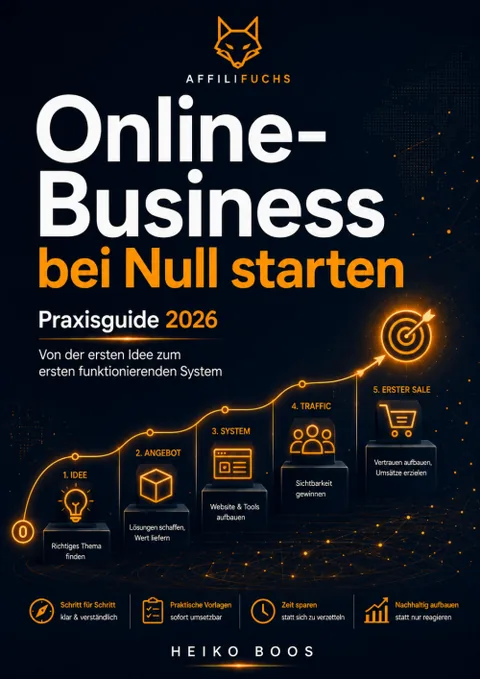 E-Book Online-Business bei Null starten von Affilifuchs