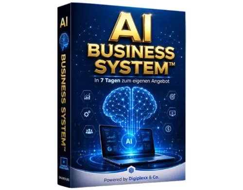 Produktbox des Kurses AI Business System von Digiplexx & Co.