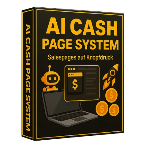 Produktbild AI Cash Page System (KI-Salespages)