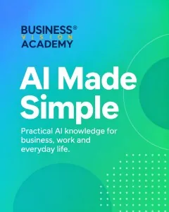 Produktbild AI Made Simple Programm mit 10 Kursen