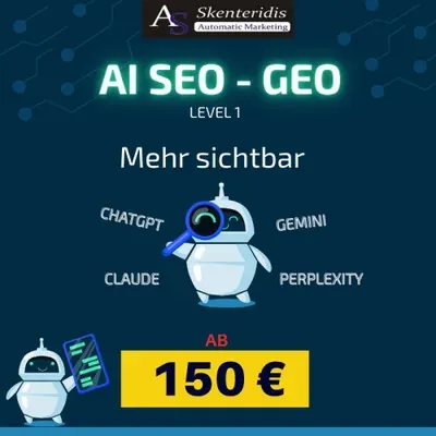 Produktbild AI SEO GEO Level 1: Sichtbarkeit in KI-Systemen