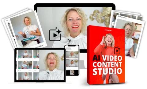 Produktbild AI Video Content Studio von JyotiMa Flak