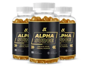 Alpha Surge Gummibonbon-Flaschen