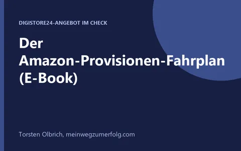 E-Book Der Amazon-Provisionen-Fahrplan