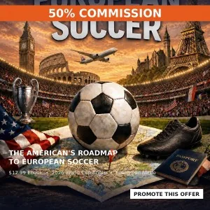 Cover des E-Books The American's Roadmap to European Soccer
