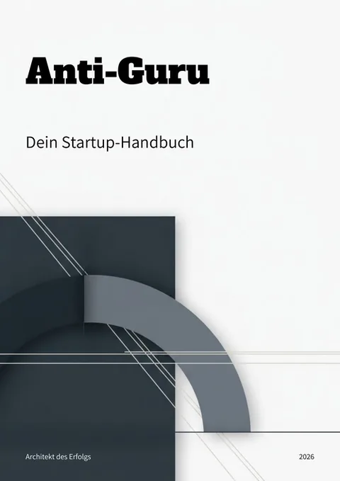 Titelbild des E-Books Anti-Guru: Dein Startup-Handbuch