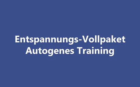 Produktbild Entspannungs-Vollpaket Autogenes Training