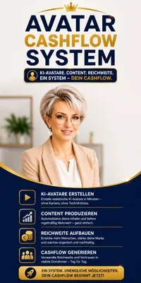 Produktbild Avatar Cashflow System (KI-Avatare und ChatGPT)