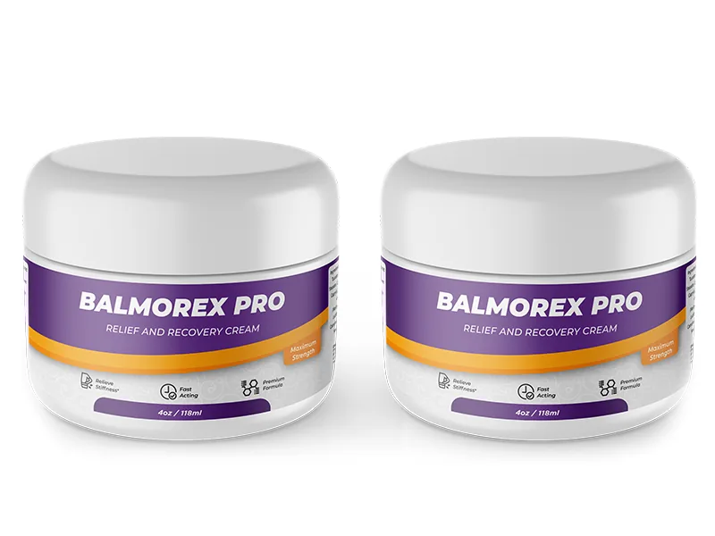 Tiegel der Balmorex Pro Creme für Gelenke und Muskeln