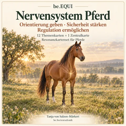 Digitales Kartenset be.EQUI Nervensystem Pferd
