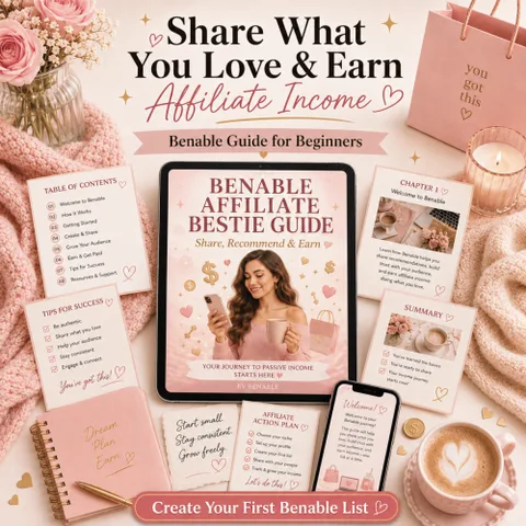 Produktbild Benable Affiliate Bestie Guide