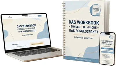 Produktbild Bewerbungs-Workbook Bundle: Sorglospaket