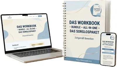 Produktbild Bewerbungs-Workbook Bundle: Sorglospaket