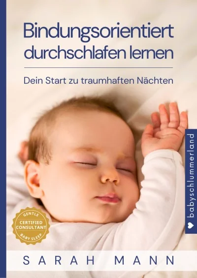 E-Book-Cover Bindungsorientiert durchschlafen lernen von Sarah Mann