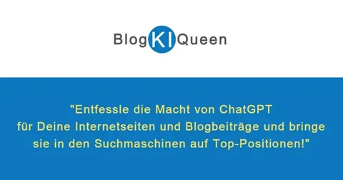 Produktbild BlogKIQueen (Blogartikel mit KI schreiben)