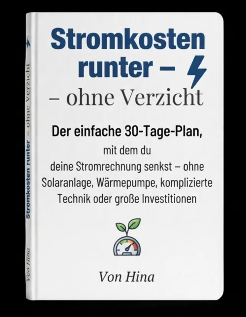 PDF-Plan Stromkosten runter ohne Verzicht von Book2Book