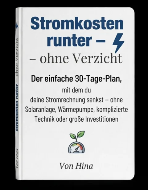 PDF-Plan Stromkosten runter ohne Verzicht von Book2Book