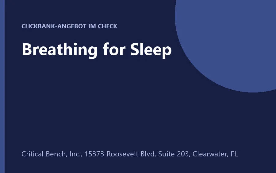 Produktbild Breathing for Sleep System