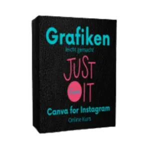 Produktbild des Canva Online-Kurses Grafiken leicht gemacht