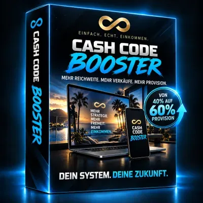 Produktbild Cash Code Booster (60 Prozent Partnerstufe)