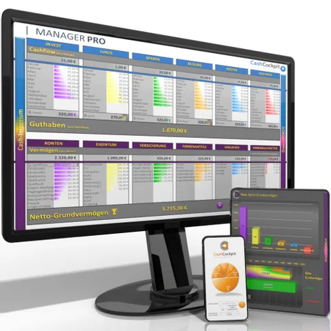 Produktbild CashCockpit: Das GeldKontroll-System