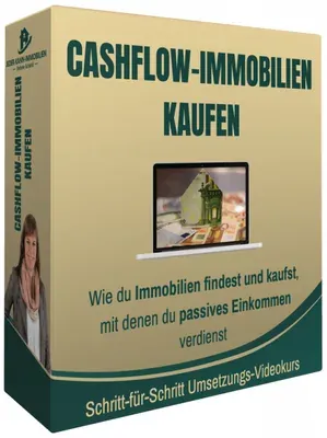 Produktbild Videokurs Cashflow Immobilien kaufen (Jeder-kann-Immobilien)
