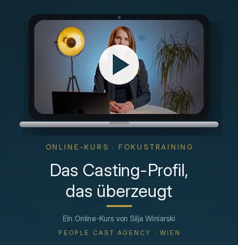 Produktbild Das Casting-Profil, das überzeugt, Onlinekurs von Silja Winiarski