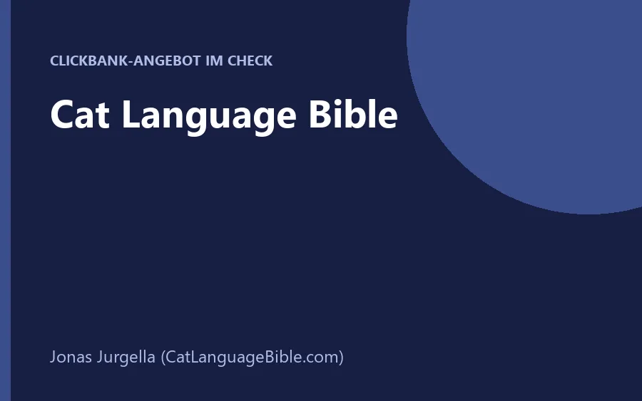 Produktbild Cat Language Bible