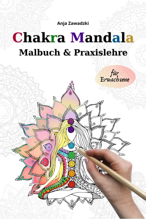 E-Book Chakra Mandala Malbuch von Anja Zawadzki